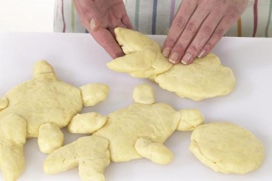 Пасхальные зайцы - приготовление