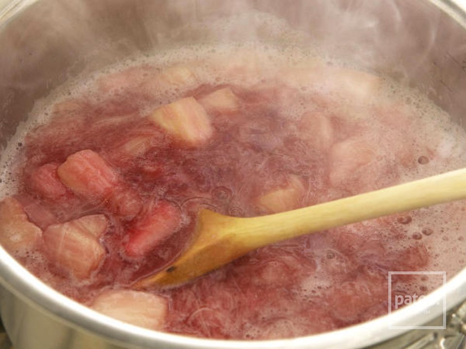 Компот из ревеня - Шаг 3