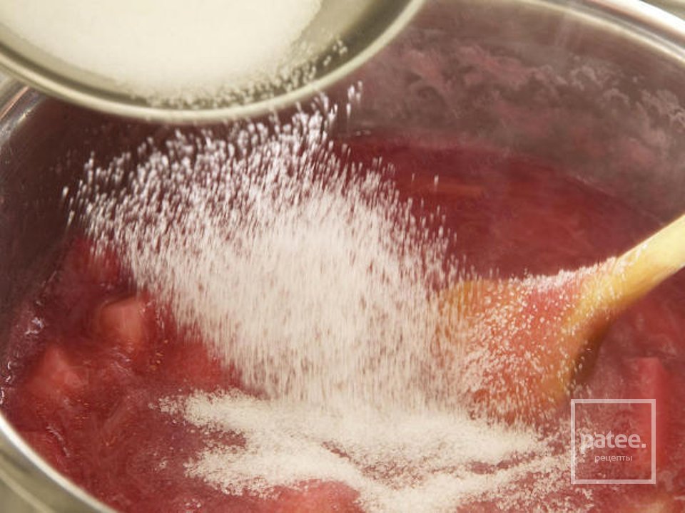 Компот из ревеня - Шаг 5