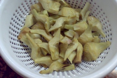 Артишоки в масле - приготовление