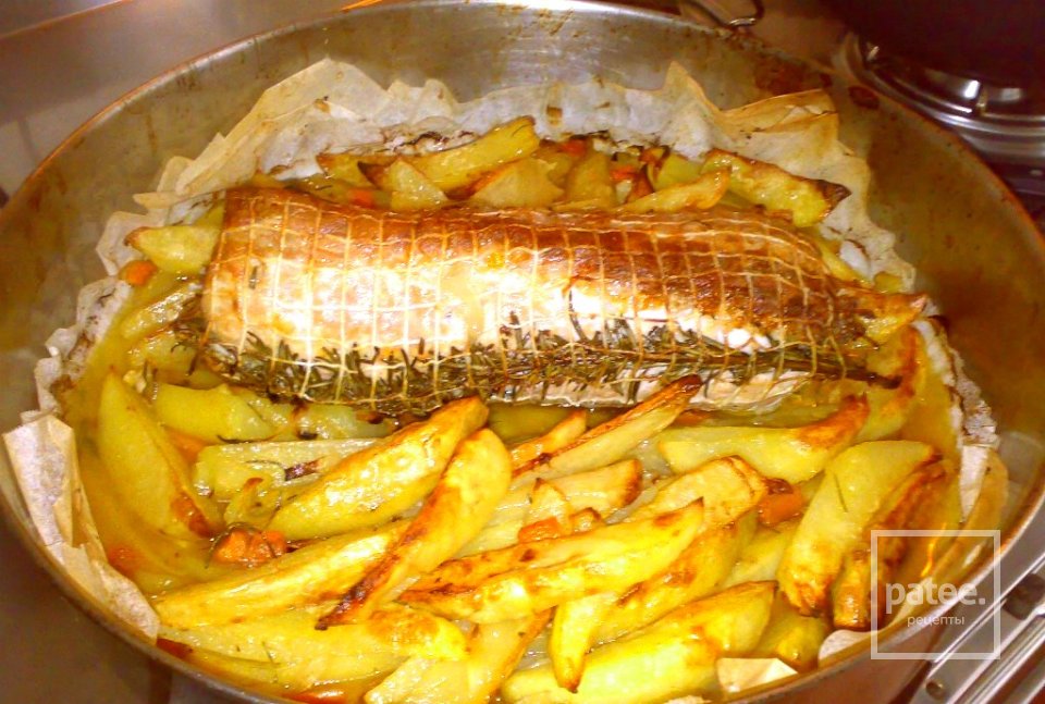 Свиная шейка с овощами - Шаг 4