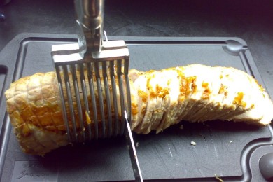 Свиная шейка с овощами - приготовление