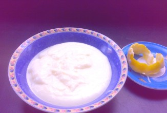 Белый крем для булочек