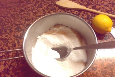 Белый крем для булочек - приготовление