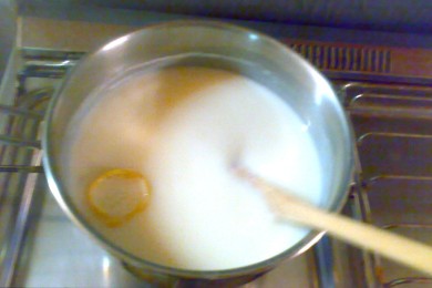 Белый крем для булочек - приготовление