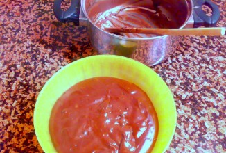 Шоколадный крем для булочек