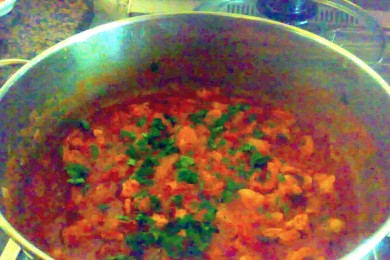 Паста с осьминогом и картофелем - приготовление