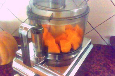 Пирог из тыквы и миндаля - приготовление