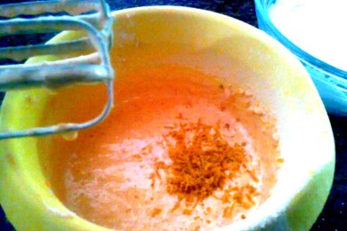 Пирог из тыквы и миндаля - приготовление