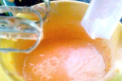 Пирог из тыквы и миндаля - приготовление