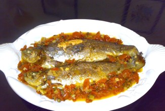 Запеченная форель