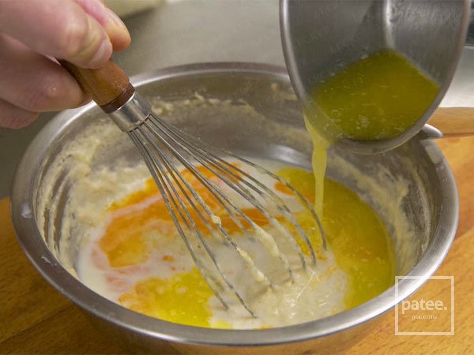 Блины с икрой и лососем - Шаг 3