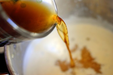 Суп из брокколи и чеддера - приготовление