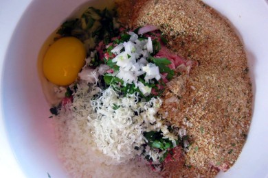 Сэндвич с фрикадельками - приготовление