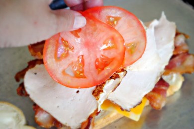 Клубный сэндвич - приготовление