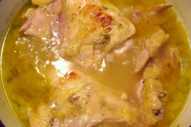 Суп с курицей и лапшой - приготовление