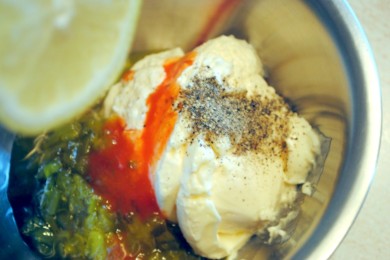 Сэндвич с рыбой и соусом тартар - приготовление