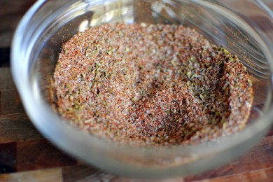 Печеный картофель с приправами - приготовление