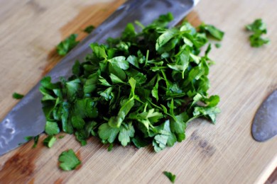 Печеный картофель с приправами - приготовление