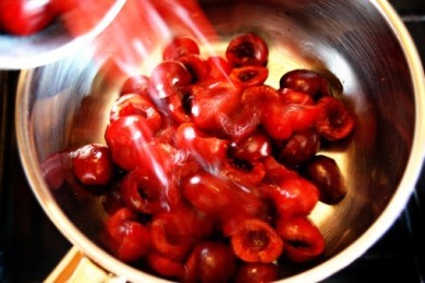 Вишнёвый пирог - приготовление