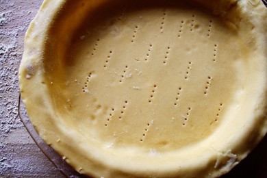 Вишнёвый пирог - приготовление