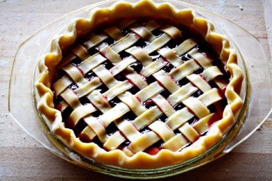 Вишнёвый пирог - приготовление