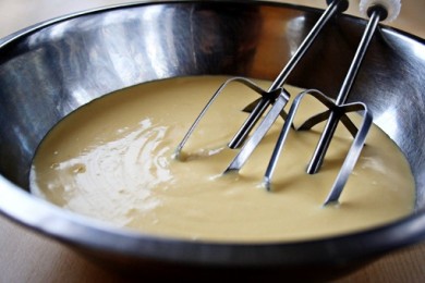 Творожный пирог "Зебра" - приготовление