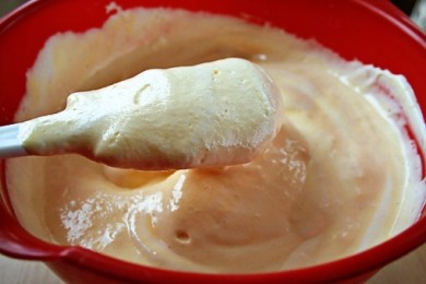 Творожный пирог "Зебра" - приготовление