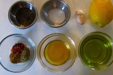 Куриная грудка в лимонном маринаде - приготовление