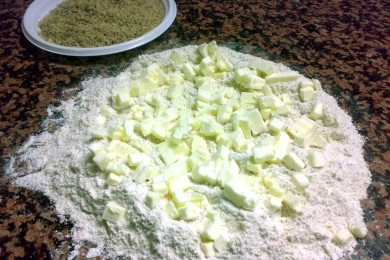 Шоколадное печенье с орехами - приготовление