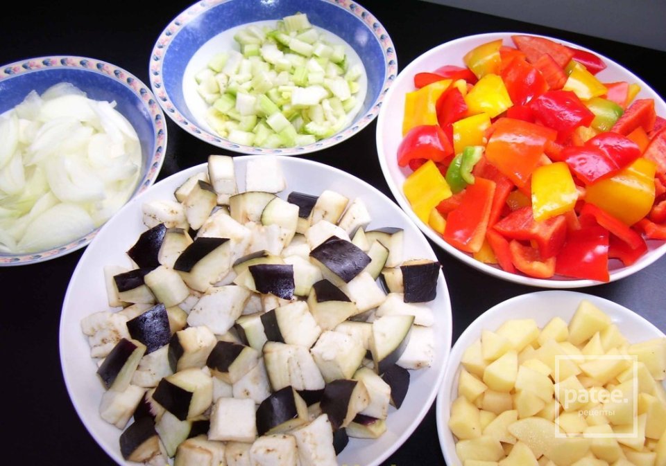 Капоната по-сицилийски - Шаг 2