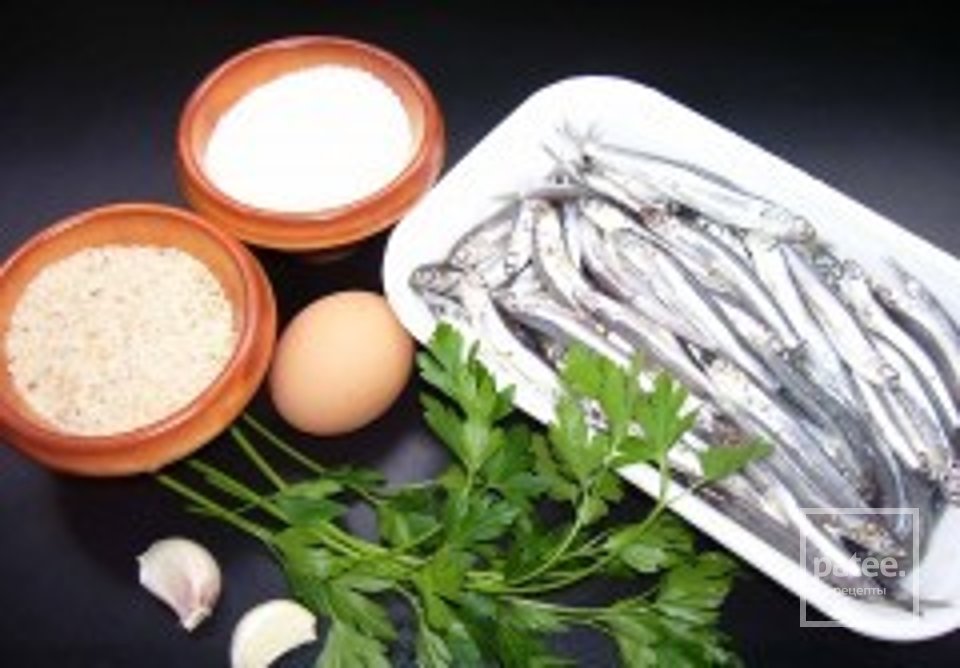 Запеченные анчоусы - Шаг 1