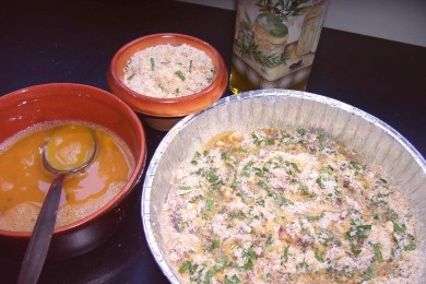 Запеченные анчоусы - приготовление