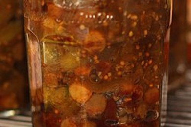 Чатни из зеленых помидоров с яблоками - Шаг 2