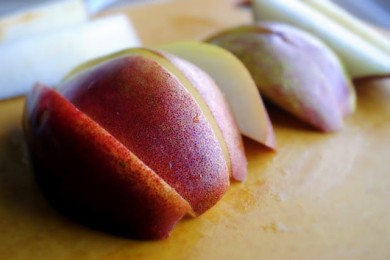 Грушево-черничный смузи - приготовление