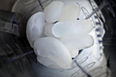 Грушево-черничный смузи - приготовление