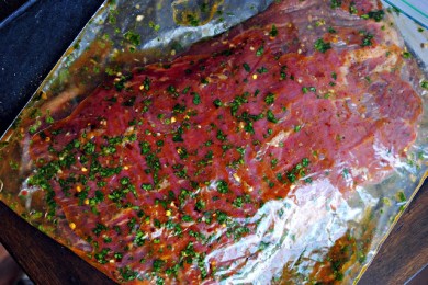 Мясо в маринаде - приготовление