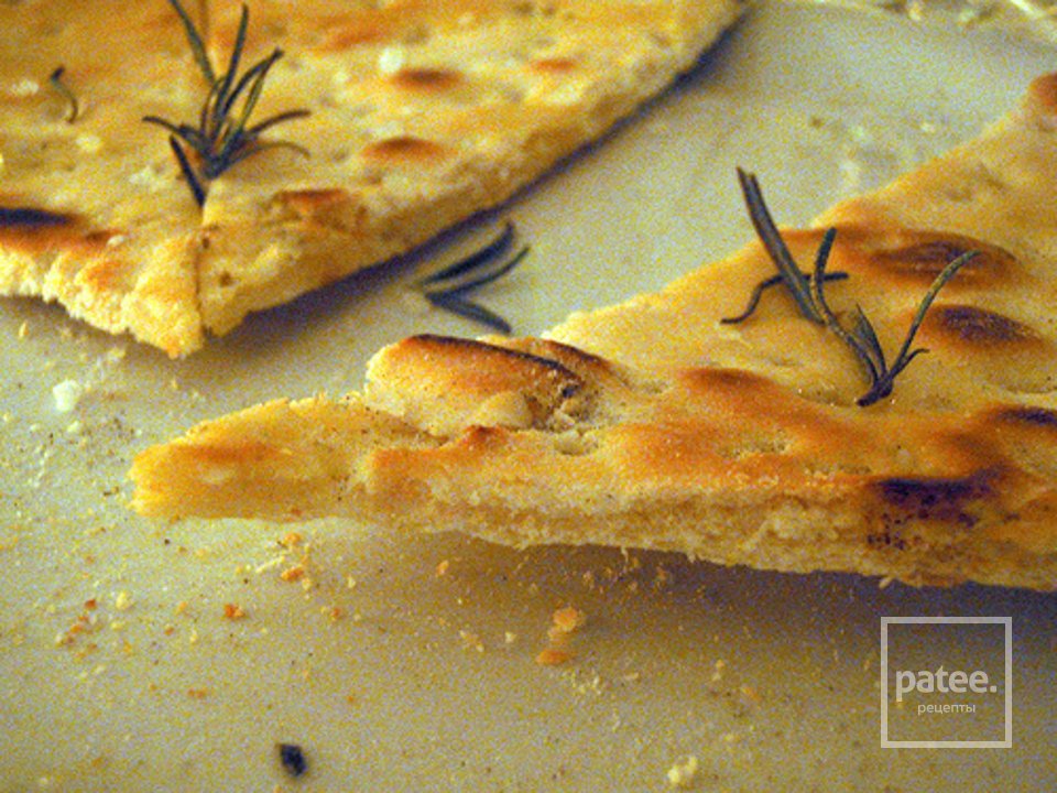 Фокачча с пряными травами - Шаг 3