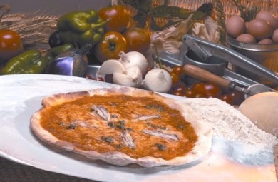 Рецепт Пицца по-римски