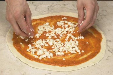 Пицца по-римски - приготовление