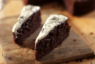 Шоколадный торт со свеклой