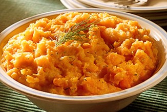 Пюре картофельное с морковью