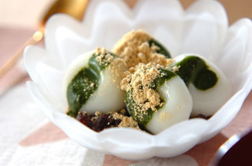 Рисовые клецки с соусом из зеленого чая - рецепт с фотографиями - Patee ...