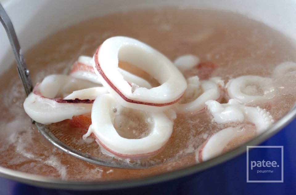 Салат из морепродуктов - Шаг 2