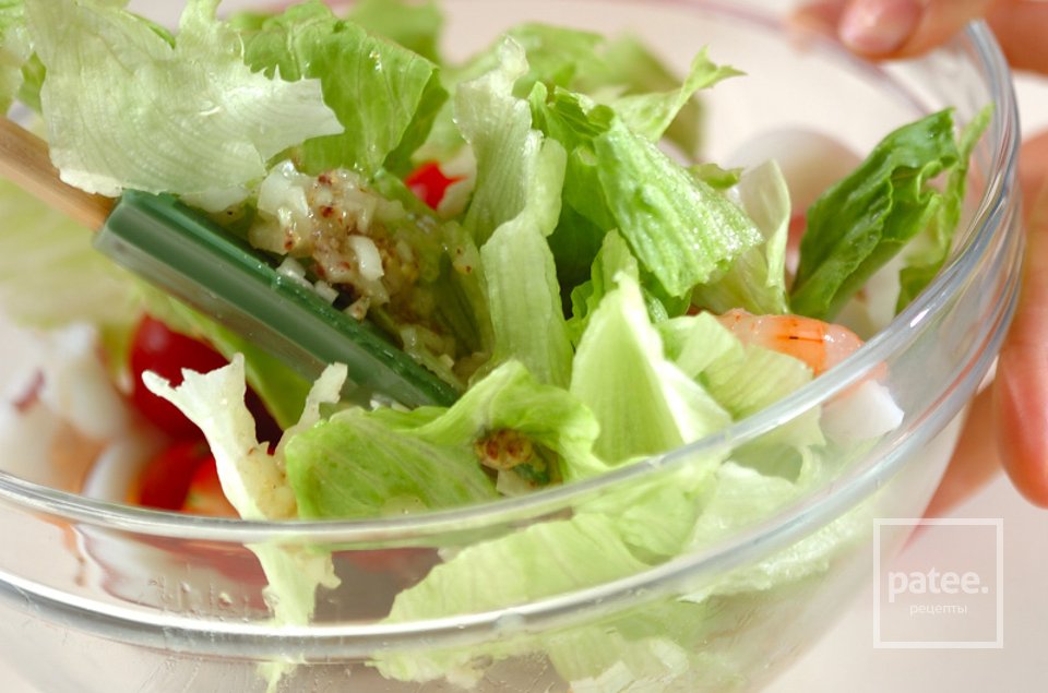 Салат из морепродуктов - Шаг 3