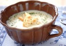 Картофельный крем-суп с тофу