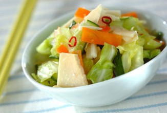 Маринованные овощи под кисло-сладким соусом