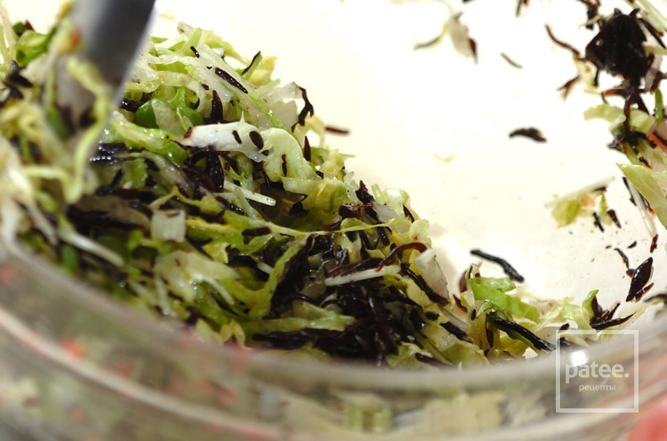 Салат с хидзики - Шаг 2