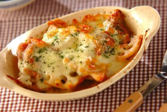 Свинина, запеченная с корнем лотоса