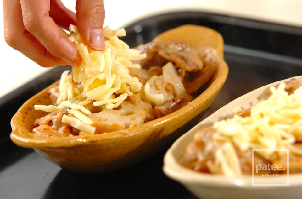 Свинина, запеченная с корнем лотоса - Шаг 3